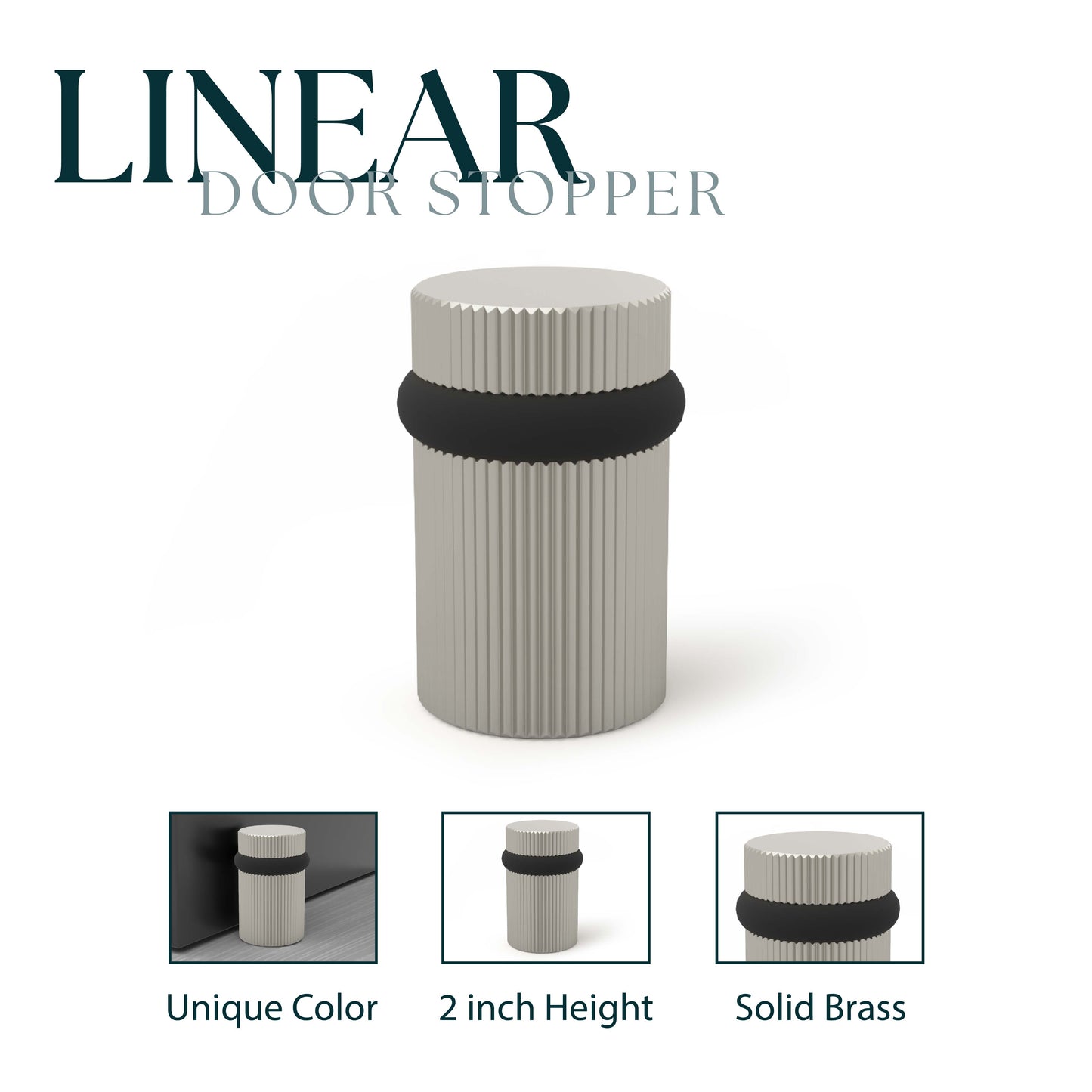 Linear Door Stopper
