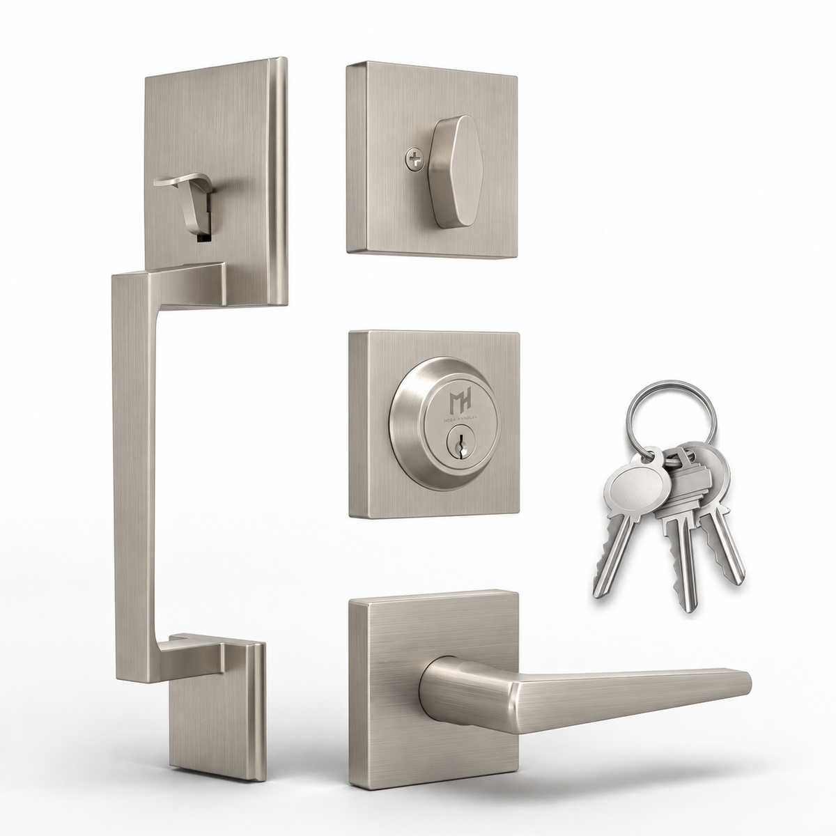 Tobelle Satin Nickel / Square (Robell Collection) product image