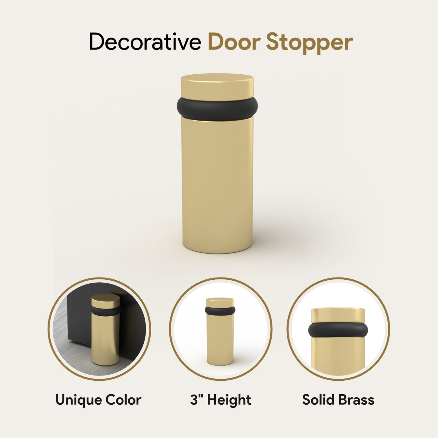 Cylinder Door Stopper