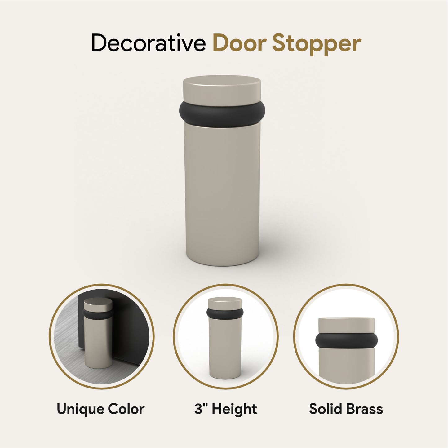 Cylinder Door Stopper
