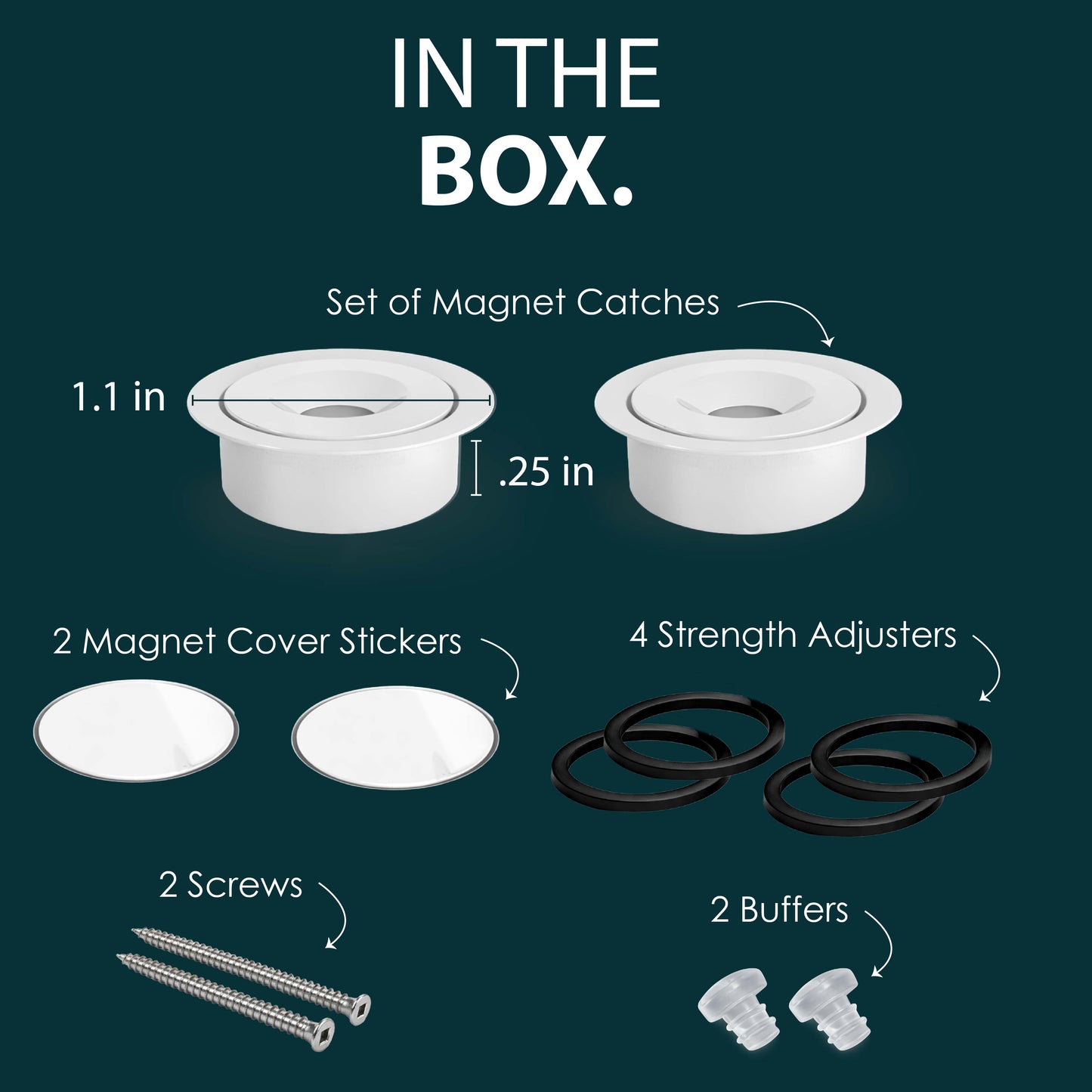 Concealed Magnet Catch